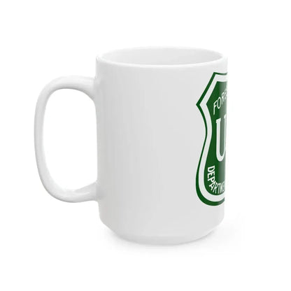 United States Forest Service v3 - White Coffee Mug - Go Mug Yourself