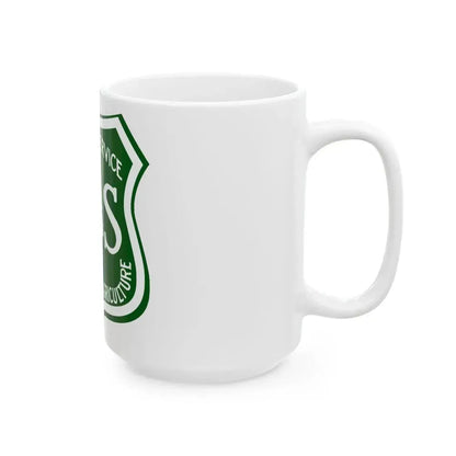 United States Forest Service v3 - White Coffee Mug - Go Mug Yourself