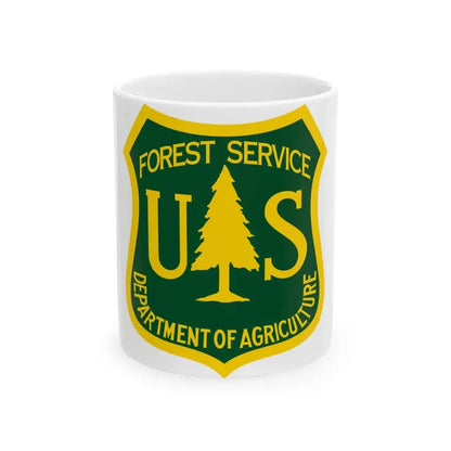 United States Forest Service - White Coffee Mug 11oz - Go Mug Yourself