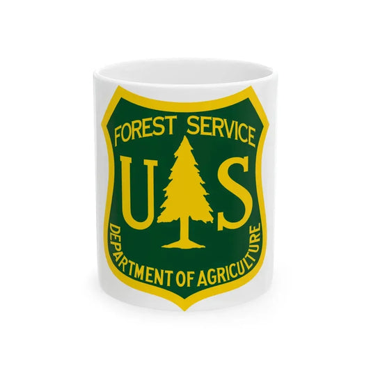 United States Forest Service - White Coffee Mug 11oz - Go Mug Yourself