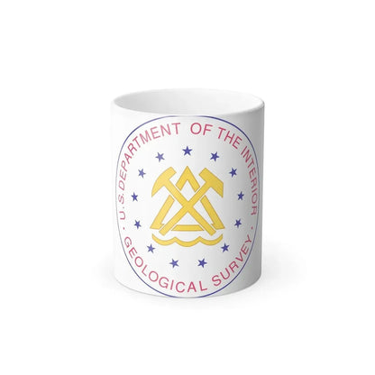 United States Geological Survey - Color Changing Coffee Mug 11oz - Go Mug Yourself