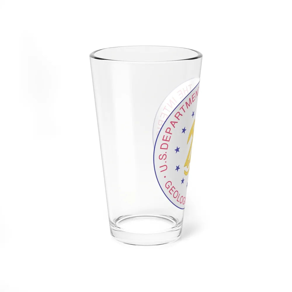 United States Geological Survey - Pint Glass 16oz-Go Mug Yourself