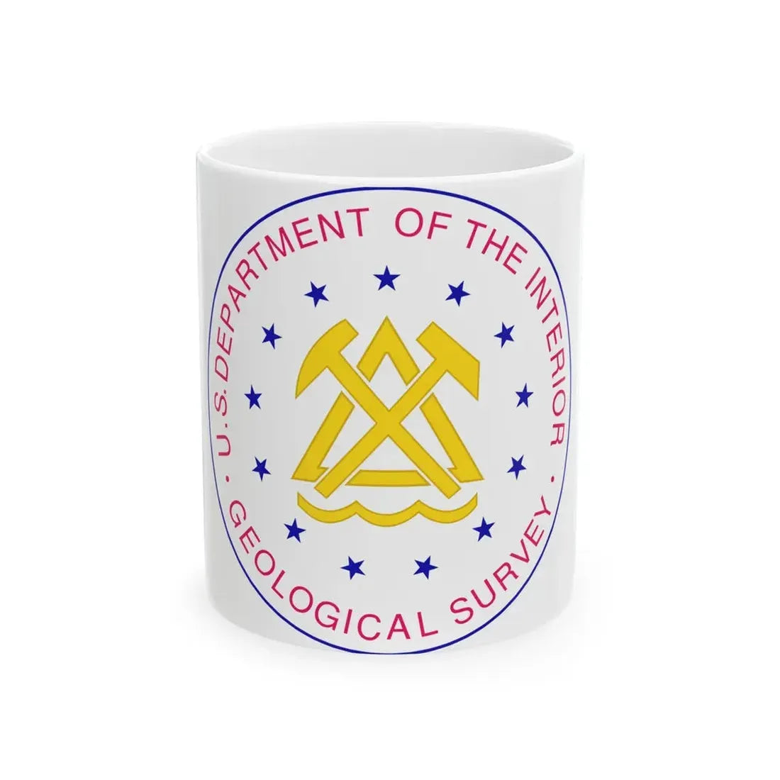 United States Geological Survey - White Coffee Mug 11oz - Go Mug Yourself