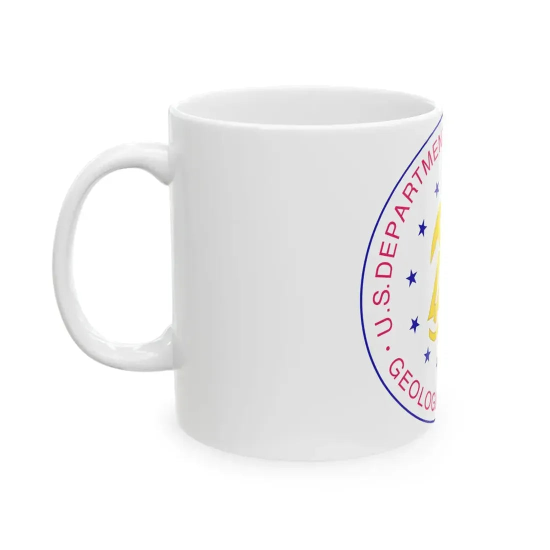 United States Geological Survey - White Coffee Mug - Go Mug Yourself