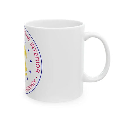United States Geological Survey - White Coffee Mug - Go Mug Yourself