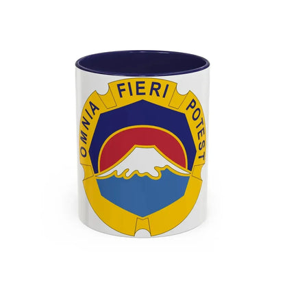 United States Japan distinctive unit insignia (U.S. Army) Accent Coffee Mug 11oz Navy - Go Mug Yourself