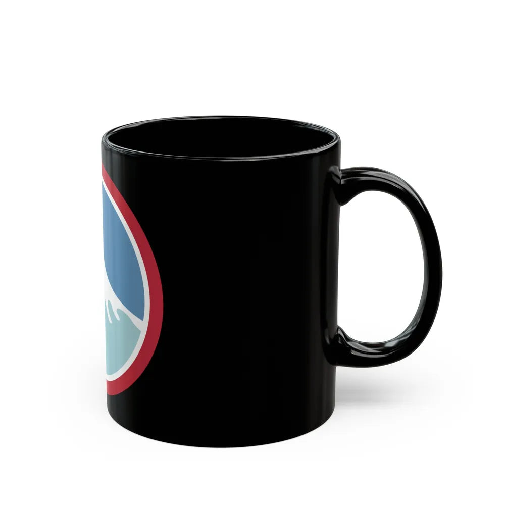 United States Japan Shoulder sleeve insignia (U.S. Army) Black Coffee Mug-Go Mug Yourself