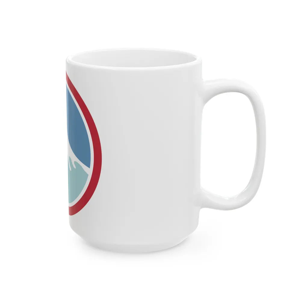 United States Japan Shoulder sleeve insignia (U.S. Army) White Coffee Mug-Go Mug Yourself