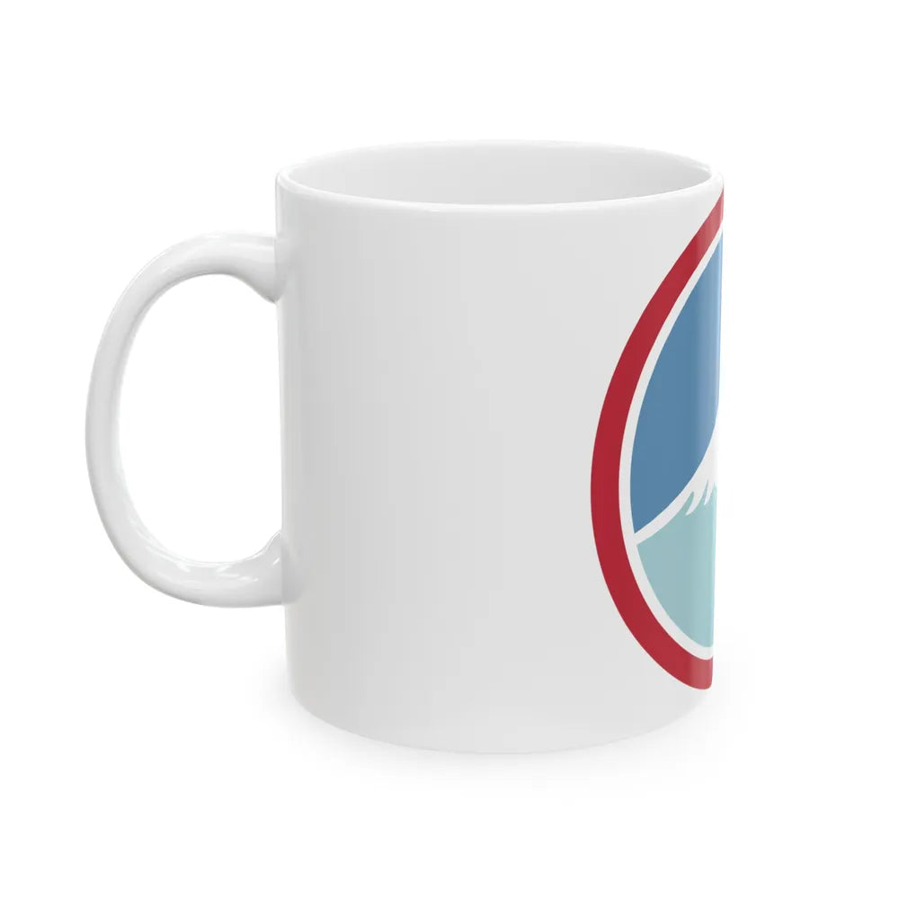 United States Japan Shoulder sleeve insignia (U.S. Army) White Coffee Mug-Go Mug Yourself