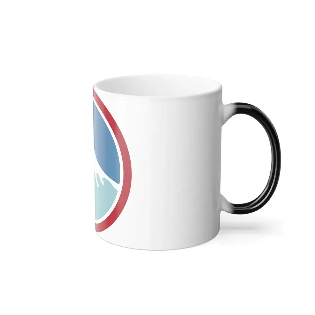 United States Japan Shoulder sleeve insignia (U.S. Army) Color Changing Mug - Go Mug Yourself