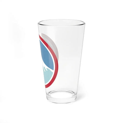 United States Japan Shoulder sleeve insignia (U.S. Army) Pint Glass 16oz - Go Mug Yourself