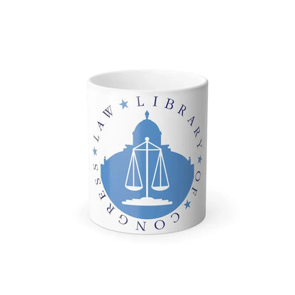 United States Law Library Of Congress - Color Changing Coffee Mug 11oz - Go Mug Yourself