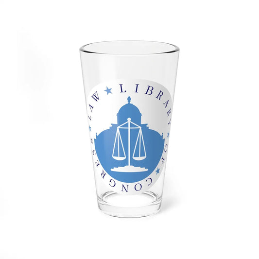 United States Law Library Of Congress - Pint Glass 16oz-16oz-Go Mug Yourself