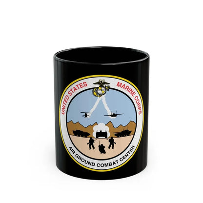 United States Marine Corps Air Ground Combat Center (USMC) Black Coffee Mug 11oz - Go Mug Yourself