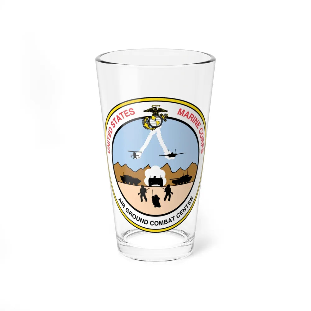 United States Marine Corps Air Ground Combat Center (USMC) Pint Glass 16oz-16oz-Go Mug Yourself