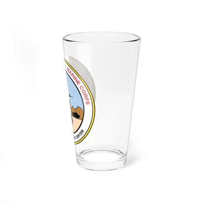 United States Marine Corps Air Ground Combat Center (USMC) Pint Glass 16oz - Go Mug Yourself