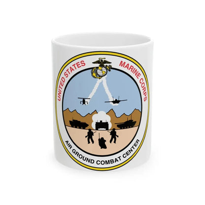 United States Marine Corps Air Ground Combat Center (USMC) White Coffee Mug 11oz - Go Mug Yourself