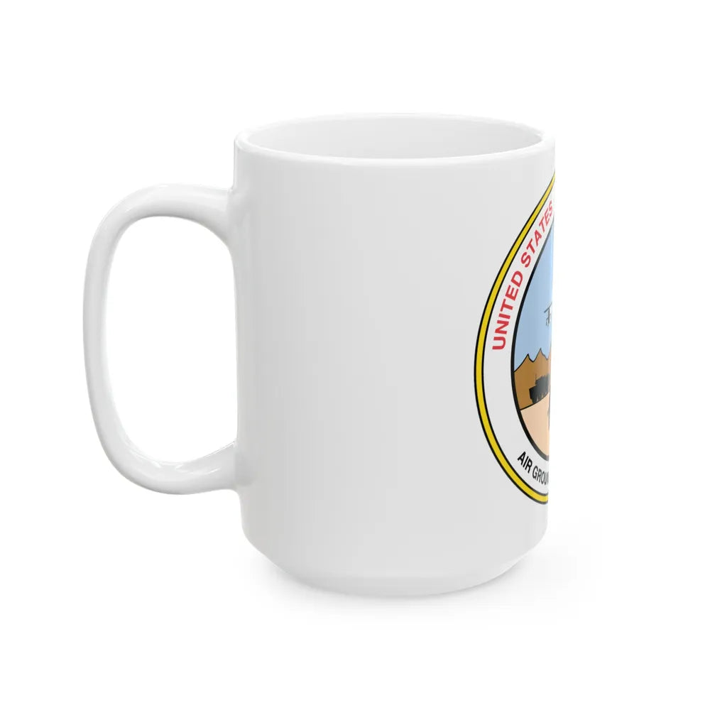 United States Marine Corps Air Ground Combat Center (USMC) White Coffee Mug-Go Mug Yourself