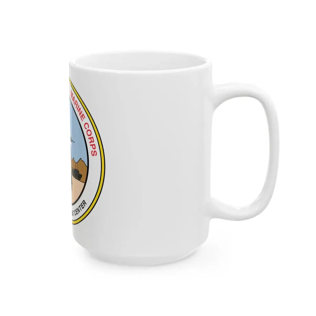 United States Marine Corps Air Ground Combat Center (USMC) White Coffee Mug - Go Mug Yourself