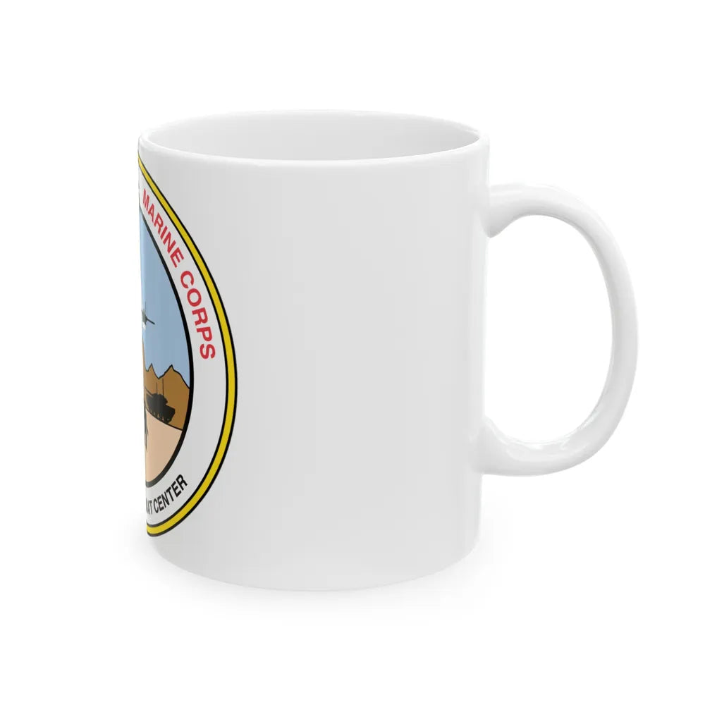 United States Marine Corps Air Ground Combat Center (USMC) White Coffee Mug-Go Mug Yourself