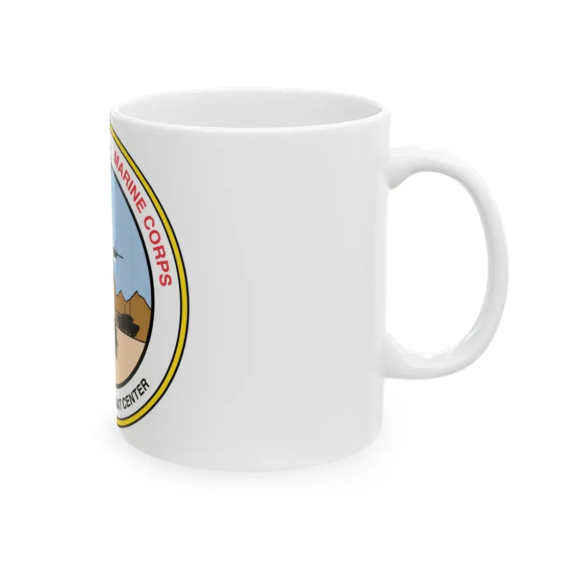 United States Marine Corps Air Ground Combat Center (USMC) White Coffee Mug - Go Mug Yourself
