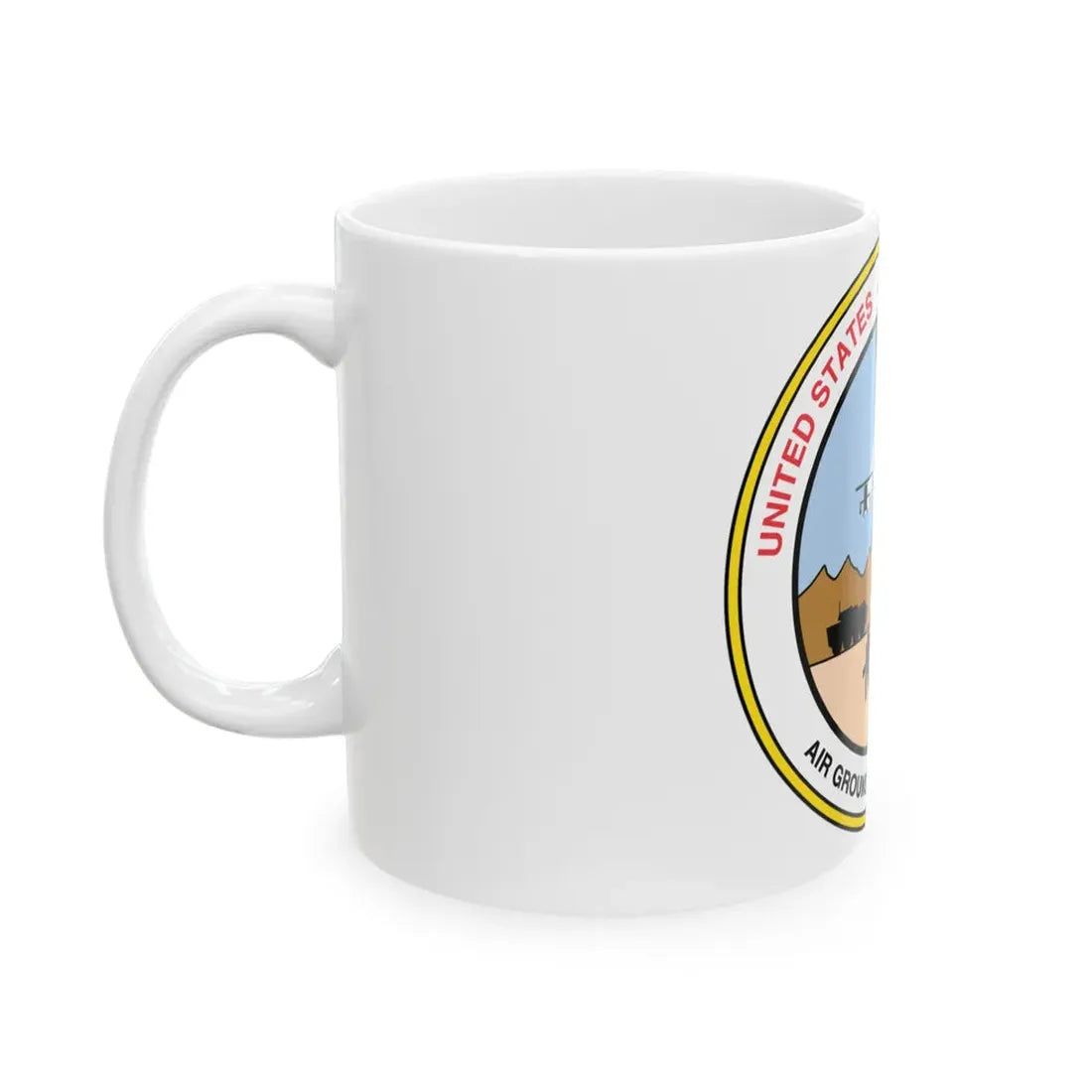 United States Marine Corps Air Ground Combat Center (USMC) White Coffee Mug - Go Mug Yourself