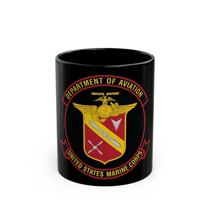 United States Marine Corps Aviation (USMC) Black Coffee Mug-11oz-Go Mug Yourself