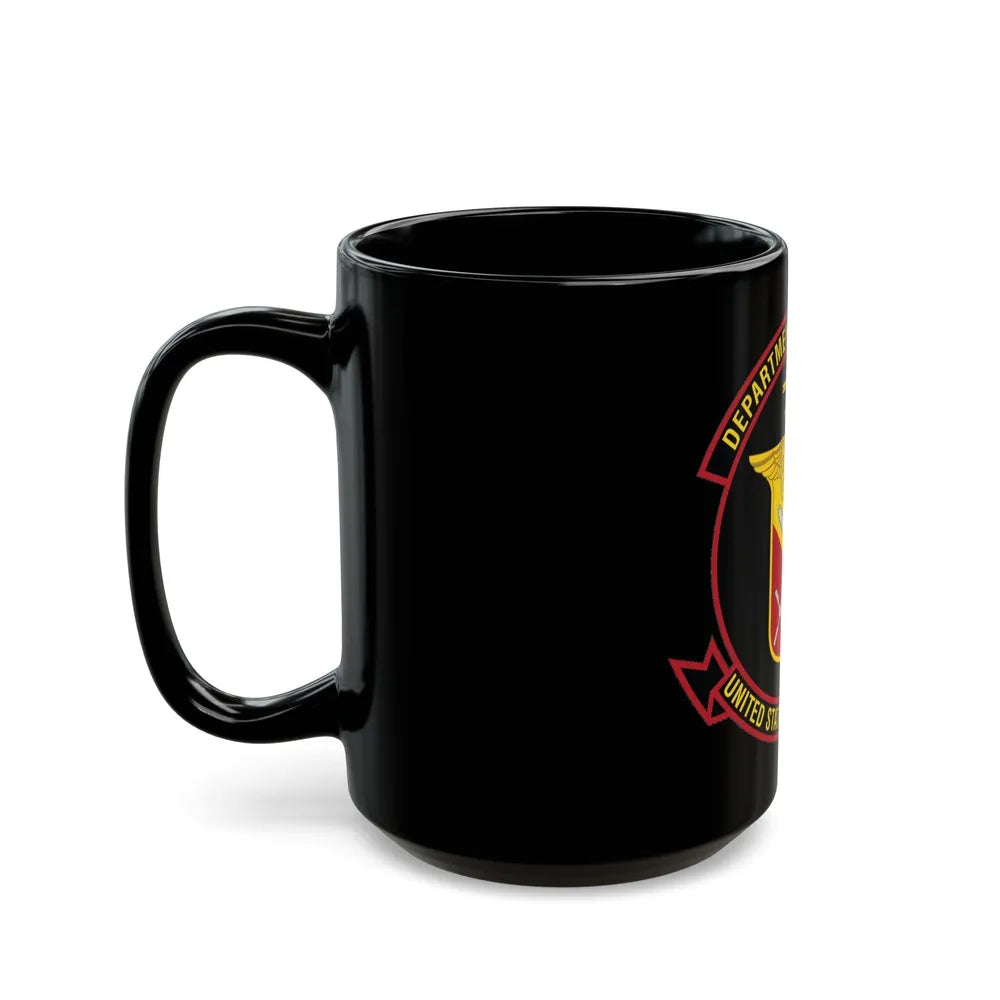 United States Marine Corps Aviation (USMC) Black Coffee Mug-Go Mug Yourself