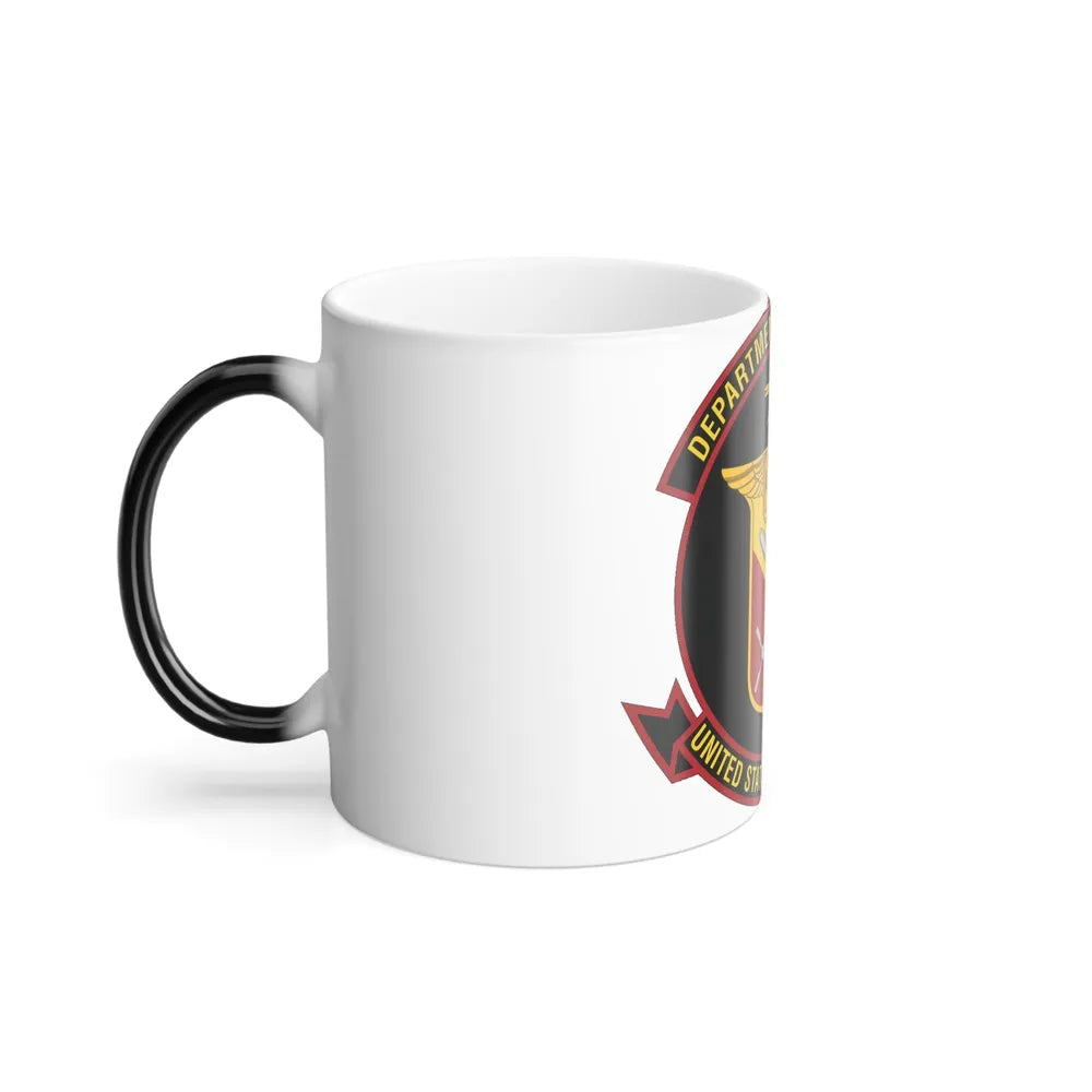 United States Marine Corps Aviation (USMC) Color Changing Mug 11oz-Go Mug Yourself
