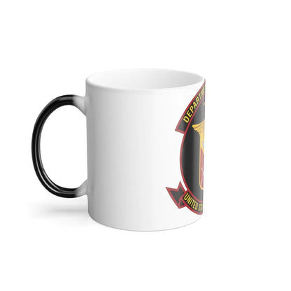 United States Marine Corps Aviation (USMC) Color Changing Mug 11oz-Go Mug Yourself