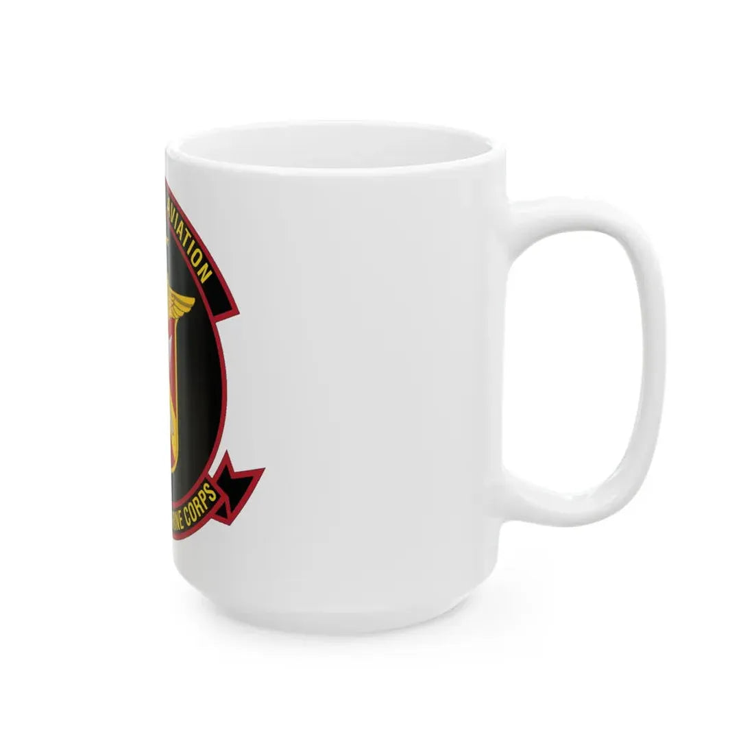 United States Marine Corps Aviation (USMC) White Coffee Mug - Go Mug Yourself