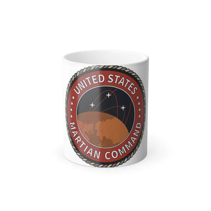 United States Martian Command - Color Changing Mug 11oz-11oz-Go Mug Yourself