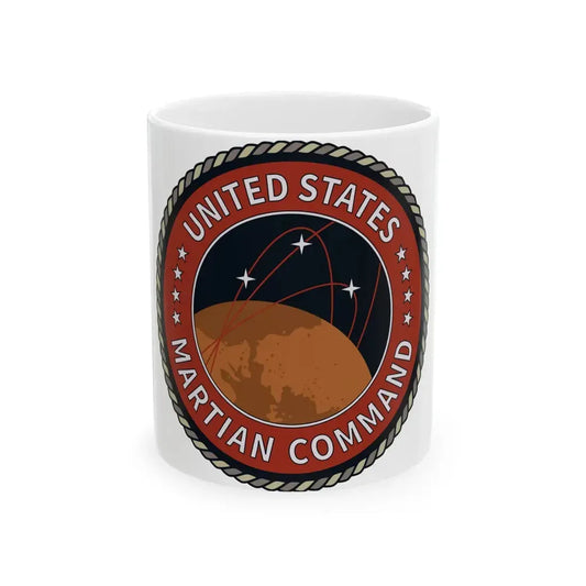 United States Martian Command - White Coffee Mug 11oz - Go Mug Yourself