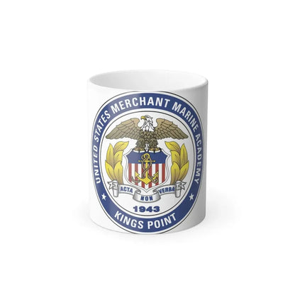 United States Merchant Marine Academy - Color Changing Coffee Mug 11oz - Go Mug Yourself