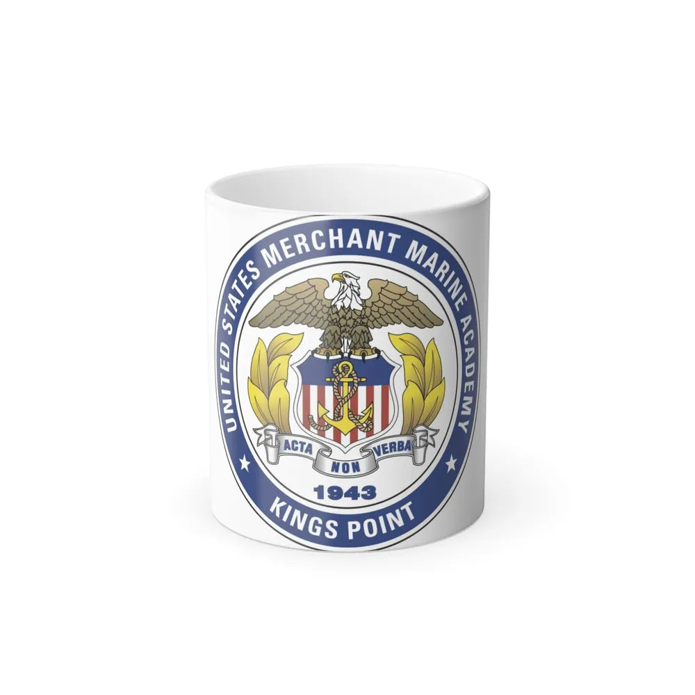 United States Merchant Marine Academy - Color Changing Mug 11oz-11oz-Go Mug Yourself