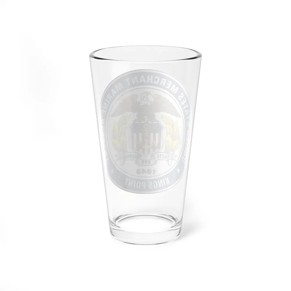 United States Merchant Marine Academy - Pint Glass 16oz-Go Mug Yourself