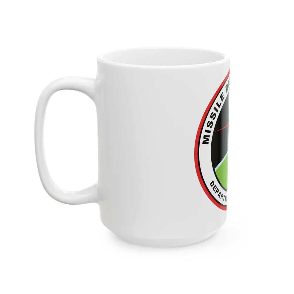 United States Missile Defense Agency - White Coffee Mug-Go Mug Yourself