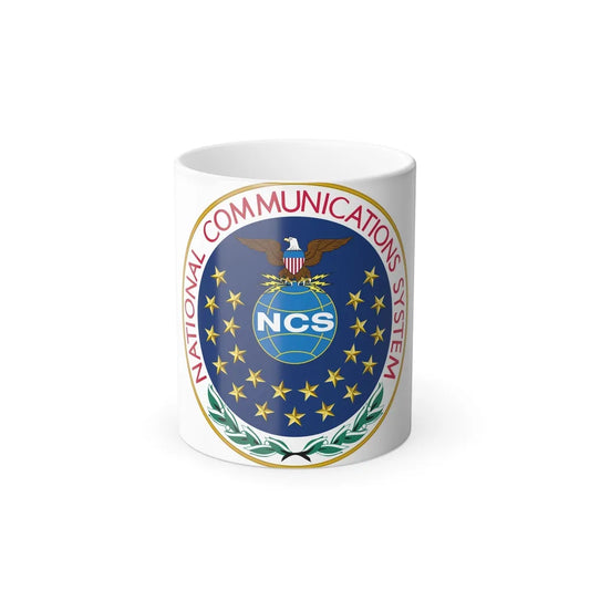 United States National Communications System - Color Changing Mug 11oz-11oz-Go Mug Yourself