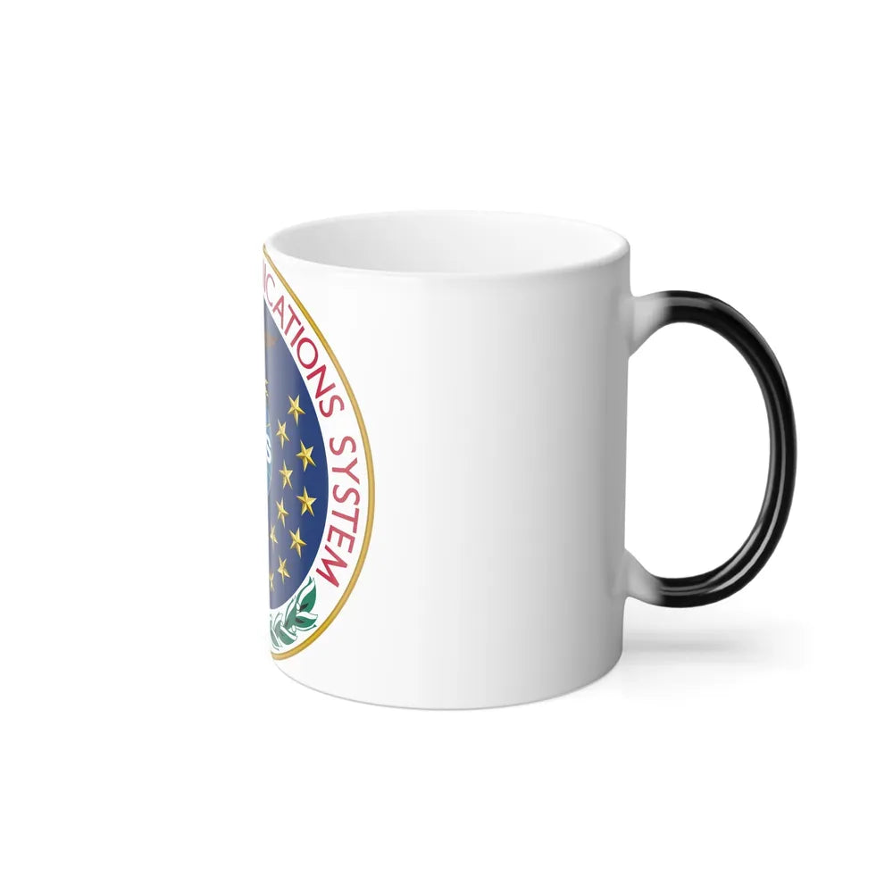 United States National Communications System - Color Changing Mug 11oz-Go Mug Yourself