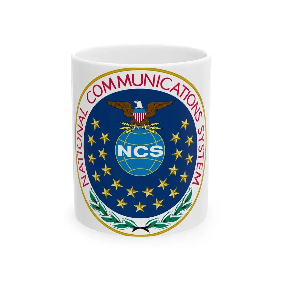 United States National Communications System - White Coffee Mug 11oz - Go Mug Yourself