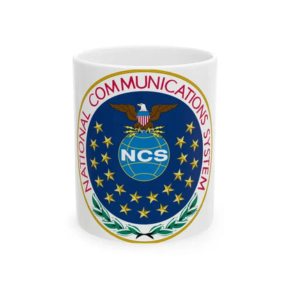 United States National Communications System - White Coffee Mug 11oz - Go Mug Yourself