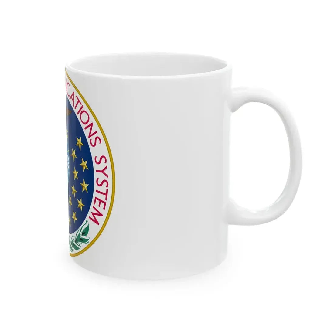 United States National Communications System - White Coffee Mug - Go Mug Yourself