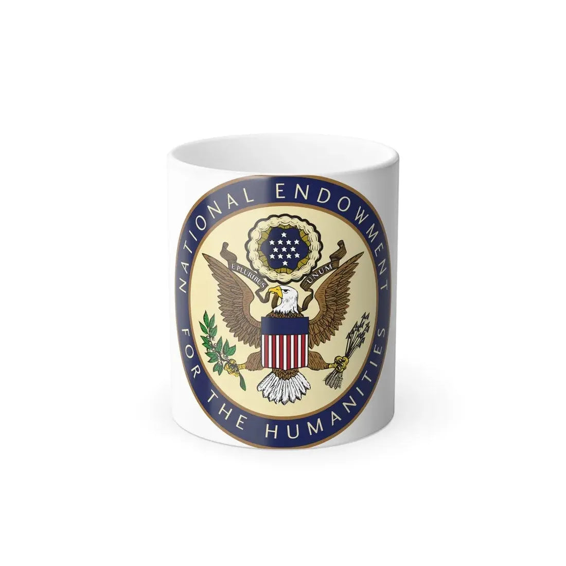 United States National Endowment for the Humanities - Color Changing Coffee Mug 11oz - Go Mug Yourself