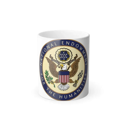 United States National Endowment for the Humanities - Color Changing Coffee Mug 11oz - Go Mug Yourself