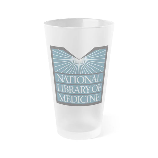 United States National Library Of Medicine - Frosted Pint Glass 16oz-16oz-Frosted-Go Mug Yourself