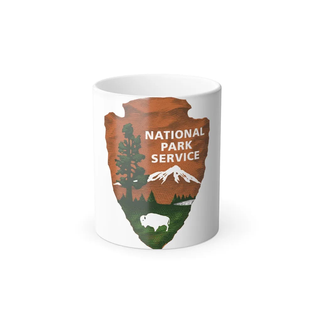 United States National Park Service - Color Changing Mug 11oz-11oz-Go Mug Yourself