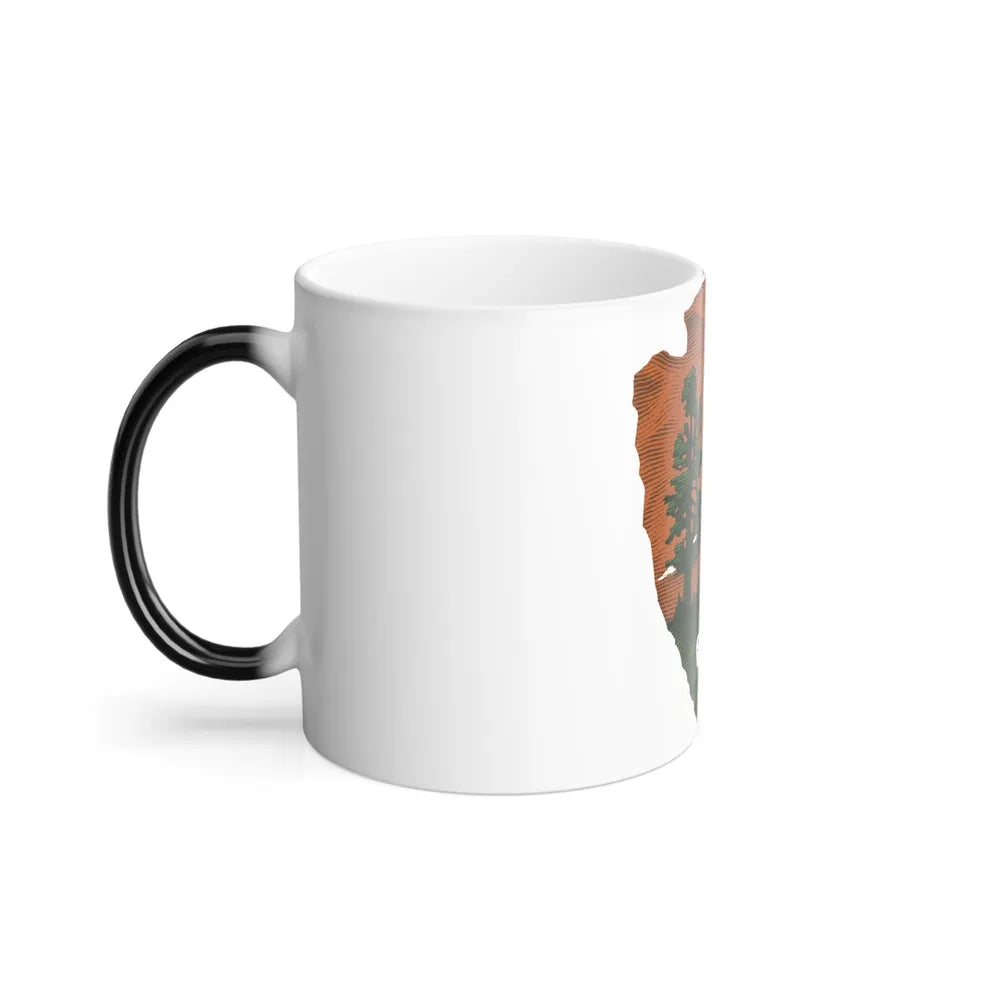 United States National Park Service - Color Changing Mug 11oz-Go Mug Yourself