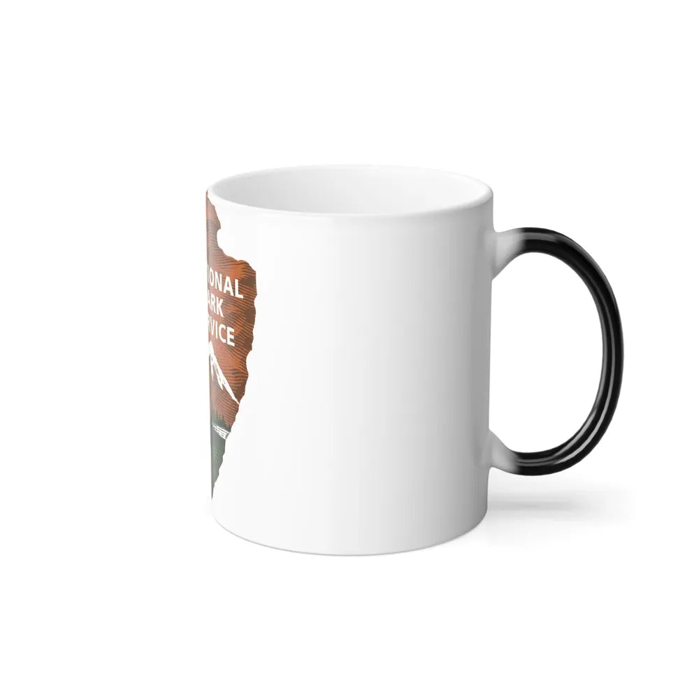 United States National Park Service - Color Changing Mug 11oz-Go Mug Yourself