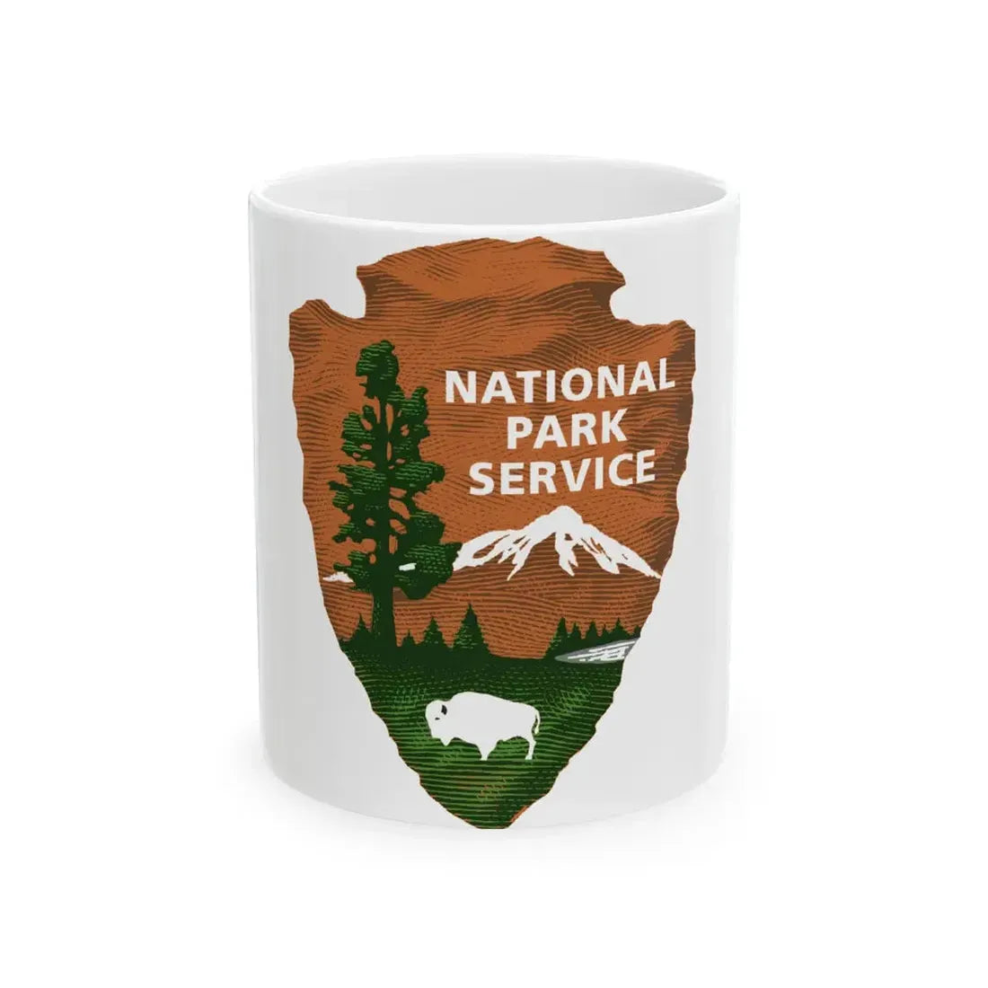 United States National Park Service - White Coffee Mug 11oz - Go Mug Yourself