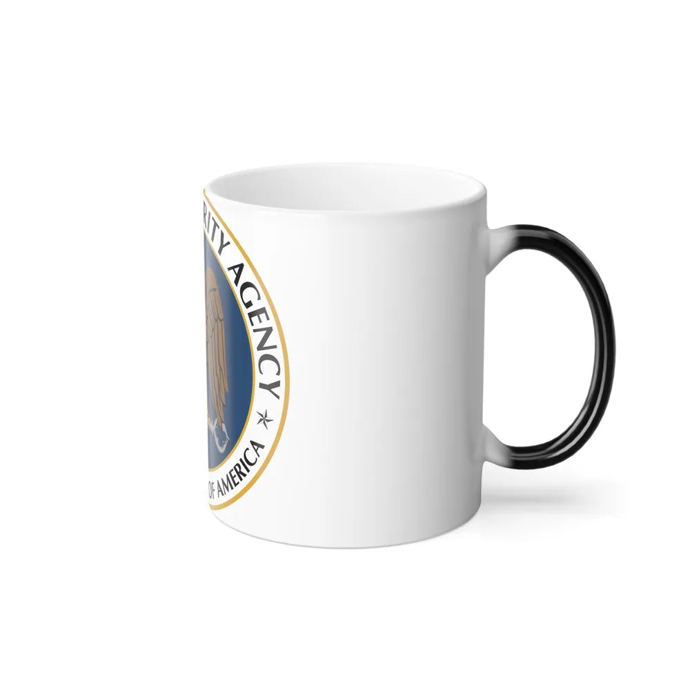 United States National Security Agency - Color Changing Mug 11oz-Go Mug Yourself